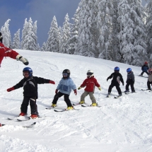 Ski lesson in Abondance