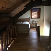Chalet Alys Mezzanine bed and stairs