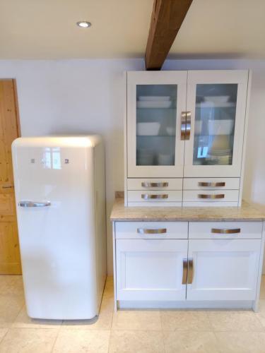 Smeg fridge with freezer compartment